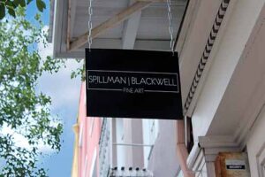 Spillman Blackwell Exterior Sign - New Orleans Best Art Galleries