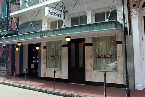 Galatoire's Exterior View on Bourbon Street