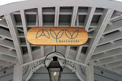 Ayu Bakehouse Exterior Sign