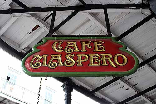 Outdoor Sign for Original Maspero's