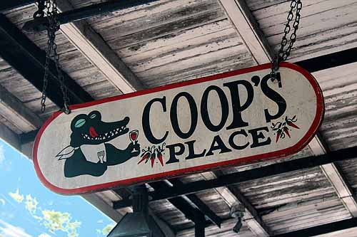 Coops Exterior Sign