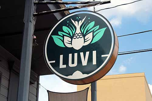 Luvi Exterior Signage