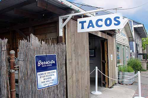 Barracuda Tacos Exterior View - New Orleans Mexican Restaurant