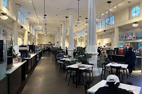 Interior View of St. Roche Market