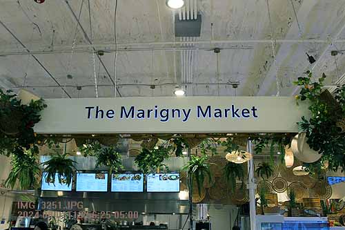 Sign for Marigny Market - A New Orleans Food Market