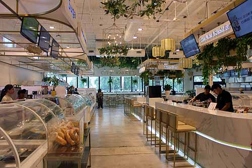 Panoramic View Of City Market Interior - a new New Orleans Food Market